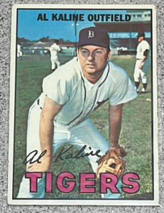 lot 44 image: 1967 Topps Baseball Card #30 -  Al Kaline Detroit Tigers
