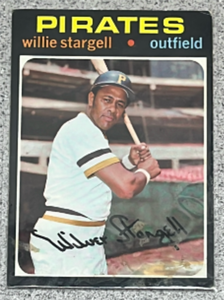 lot 61 image: 1971 Topps Baseball Card #230 - Willie Stargell Pittsburgh Pirates