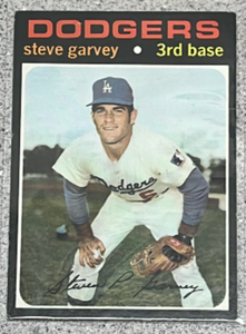 lot 62 image: 1971 Topps Baseball Card #341 - Steve Garvey