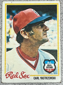 lot 94 image: 1978 Topps Baseball Card #40 - Carl Yastrzemski