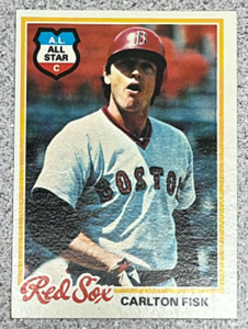 lot 99 image: 1978 Topps Baseball Card #270 - Carlton Fisk