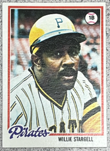 lot 104 image: 1978 Topps Baseball Card #510 - Willie Stargell Pittsburgh Pirates