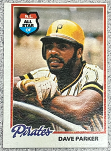 lot 106 image: 1978 Topps Baseball Card #560 - Dave Parker Pittsburgh Pirates