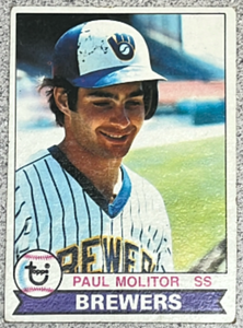 lot 111 image: 1979 Topps Baseball Card #24 - Paul Molitor
