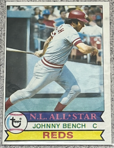lot 117 image: 1979 Topps Baseball Card #200 - Johnny Bench