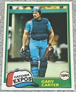 lot 162 image: 1981 Topps Baseball Card #660 - Gary Carter