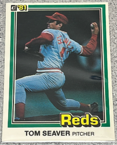 lot 184 image: 1981 Donruss Baseball Card #425 - Tom Seaver