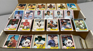 lot 209 image: Lot of 1400 1981 Fleer Baseball Cards including many stars, Hall of Fame, and rookie cards.