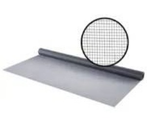 lot 39982 image: M-D 3-ft x 25-ft Silvergray Fiberglass Screen mesh, 4 Rolls