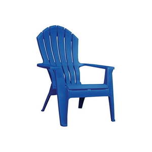 lot 41002 image: Adams Manufacturing RealComfort Adirondack Chair - Patriotic Blue