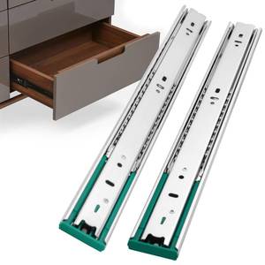 lot 5227 image: homdiy 10 Pairs Soft Close Drawer Slides 22 Inch Heavy Duty Side Mount Dresser Cabinet Rails Metal Ball Bearing and Full Extension Kitchen Cabinet Drawer Runners 100 LB Capacity - Retail $95