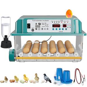 lot 5233 image: CoInceptus 36 Eggs Incubators for Hatching Eggs,Egg Incubator with 4 Automatic Incubate Mode,Chicken Incubator with Automatic Egg Turning Humidity Monitoring,Poultry Egg Incubator with Egg Candle - Retail $70