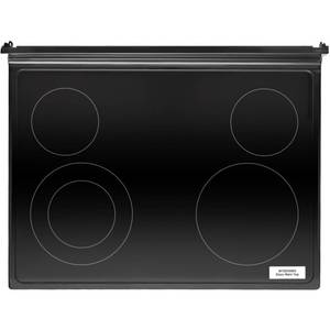 lot 5249 image: W10245805 Glass Main Top Black, WFE320M0EW2 WFE320M0EB2 WFE320M0ES2 YWFE520S0FS2 WFE515S0ES2 WFE515S0ET2 Glass Stove CookTop Replacement, Easy Installation - Retail $350