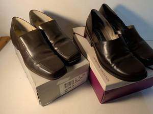 lot 9 image: Brown Leather Dress Shoes Lot Size 10