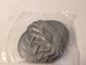 lot 27 image: Native American Style Carved Stone Belt Buckle
