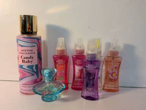 lot 38 image: Womens Fragrance Collection Body Sprays and Perfume Lot