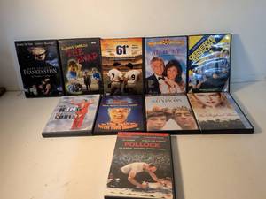 lot 59 image: Classic Movie DVD Collection - 10 Film Bundle