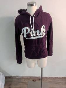 lot 72 image: Victorias Secret PINK Purple Hoodie Size Small
