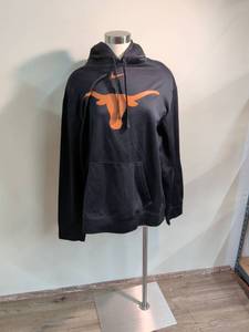 lot 121 image: Nike Texas Longhorns Therma-FIT Pullover Hoodie Size XXL