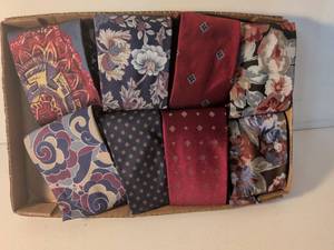 lot 134 image: Collection of Designer Silk Neckties