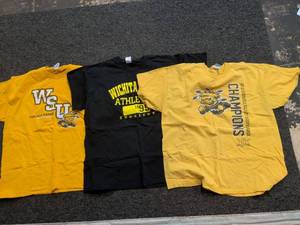 lot 136 image: Wichita State University Shockers T-Shirt Collection Size XL