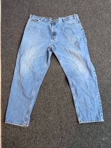 lot 182 image: Route 66 Mens Light Blue Denim Jeans Size 42