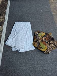 lot 187 image: Blanket Bundle with Camouflage and Sherpa Throws