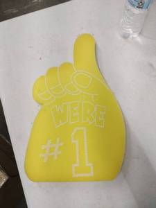 lot 20412 image: Bulk Number 1 Hands - Yellow