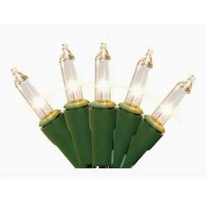 lot 20415 image: Holiday Living 100-Count 20.62-ft White Incandescent Plug-In Christmas String Lights - 2 Boxes