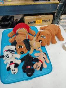 lot 20435 image: Lot of Vintage Pound Puppies Stuffed Animals