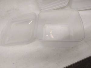 lot 20471 image: Sterilite Food Storage Container - 5 Ct