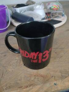 lot 20503 image: Friday the 13th Ceramic Mug