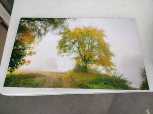 lot 20508 image: Metal Landscape Wall Art Set - 4 Pcs