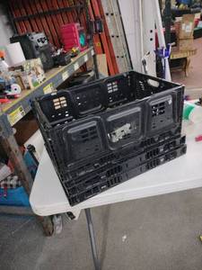 lot 20515 image: Set of 3 Heavy Duty Collapsible Crates