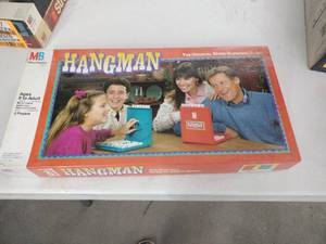 lot 20527 image: Vintage Hangman Board Game
