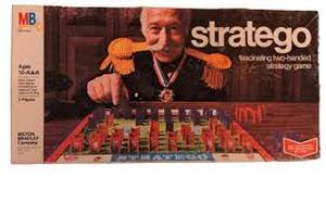 lot 20525 image: vintage Stratego board game
