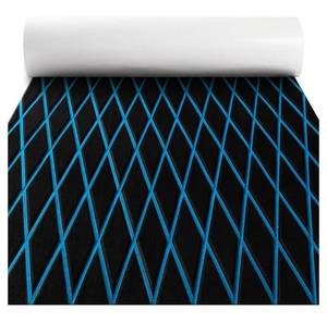 lot 27251 image: Boat Flooring - EVA Foam Boat Decking - Marine Mat Self-Adhesive Flooring Sheet Marine Carpet for Motorboat Yacht Kayak RV - Retail $67