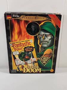 lot 92 image: Marvel Comics Famous Cover Series Doctor Doom 8 Inch Action Figure