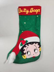 lot 136 image: Betty Boop Christmas Stocking 1994 King Features Syndicate