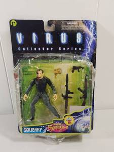 lot 152 image: VIRUS Collector Series Squeaky Action Figure with Weapons