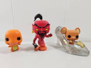 lot 161 image: Funko Pop Disney Collection with Cinderella Glass Slipper Set