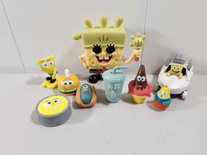 lot 163 image: SpongeBob SquarePants Fast Food Toy Collection Set