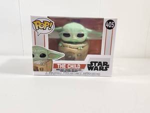 lot 189 image: Funko Pop Star Wars The Child Baby Yoda Figure #405