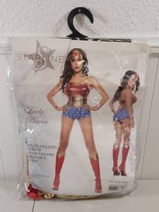 lot 201 image: Starline Lady Power Wonder Woman Superhero Costume
