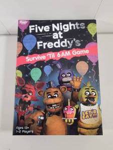 lot 211 image: Five Nights at Freddys Survive Til 6AM Board Game Sealed.