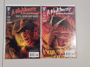 lot 237 image: A Nightmare on Elm Street Comic Book Collection Issues #1-2