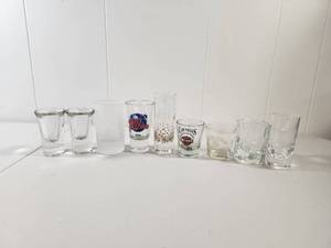 lot 310 image: Mixed Shot Glass Collection with Brand Logos