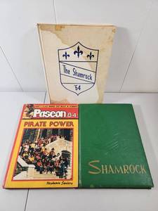 lot 336 image: 1954 Hayden High School Shamrock Yearbook and Paseon 84 Magazine Collection