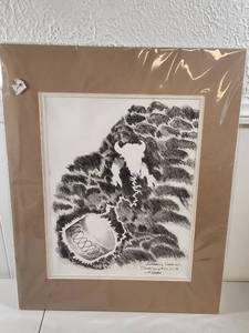 lot 353 image: Stumbling Deer Stone Dance Signed Art Print by Lee Juster 2015