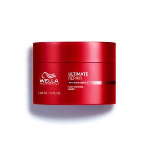 lot 31799 image: Wella Professionals ULTIMATE REPAIR Mask for Damage Hair  Deeply Nourishing  Strengthens & Smooths  5 Fl Oz - Packaging May Vary see photo  - Retail $35